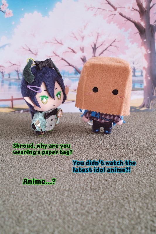 Paper Bag Hat for Plush