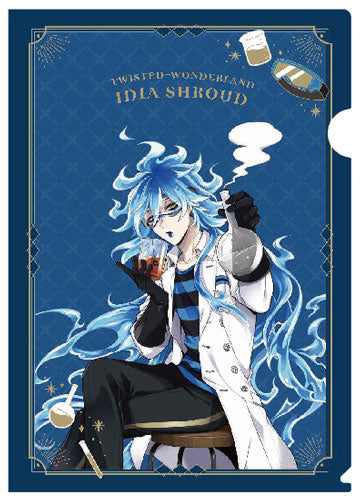 Twisted Wonderland Clear File Lab Coat Idia Shroud Folder
