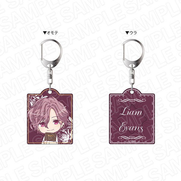 Ikemen Villains  Keychain Liam Evans CAFE ver.
