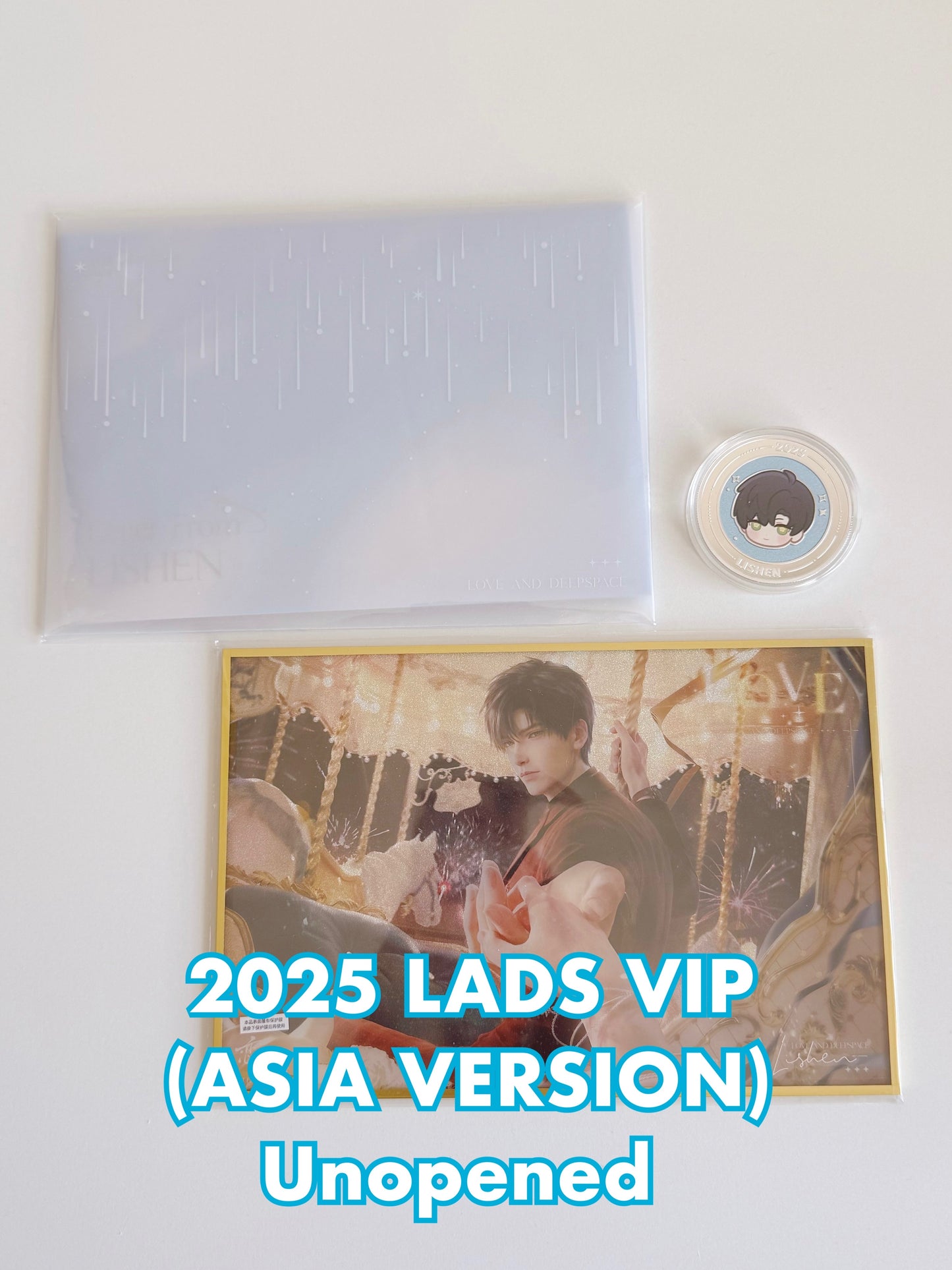 Love and Deepspace 2025 VIP Zayne Gift Set