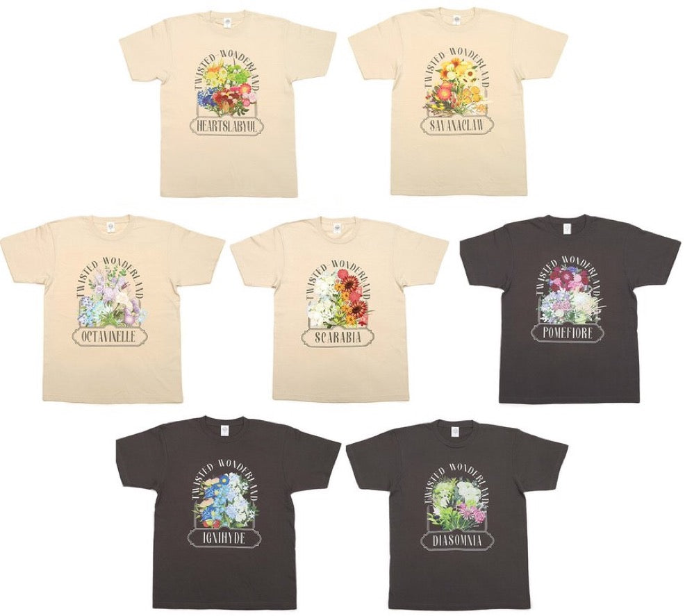 Twisted Wonderland Bloom Birthday Space A la mode T-Shirt Preorder