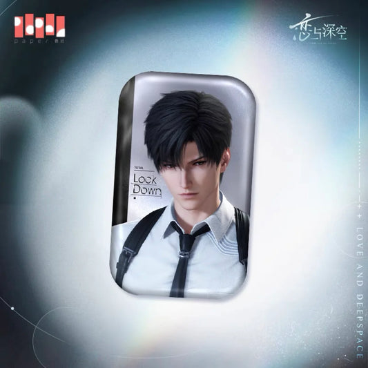 Love and Deepspace Lock Down Can Badge Zayne