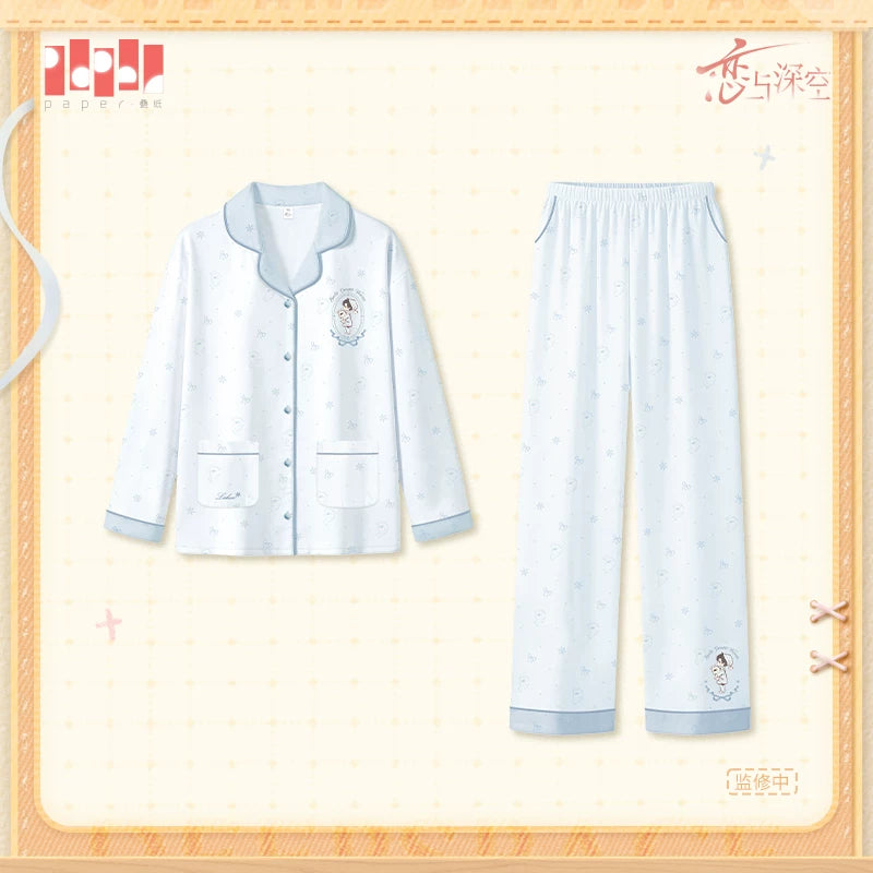 Love and Deepspace Sweet Dreams Woven Pajama Set Preorder