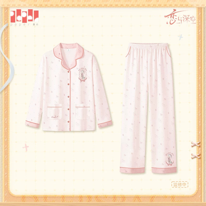 Love and Deepspace Sweet Dreams Woven Pajama Set Preorder