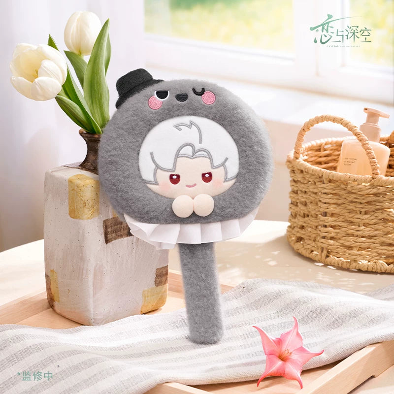 Love and Deepspace Linkon Forest Breath Series Handheld Plush Make Up Mirror Preorder