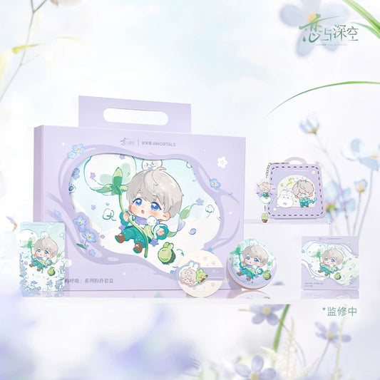Love and Deepspace x Amortals Linkon Forest Breath Series Powder Puff Giftbox Preorder