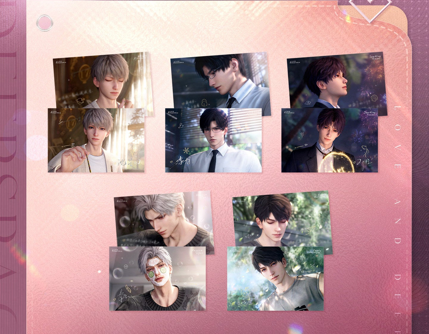 Love and Deepspace Heart's Promise Postcard Preorder