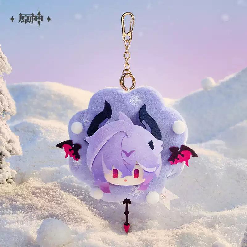 Genshin Impact Leisurely Winter Plush Keychain Preorder