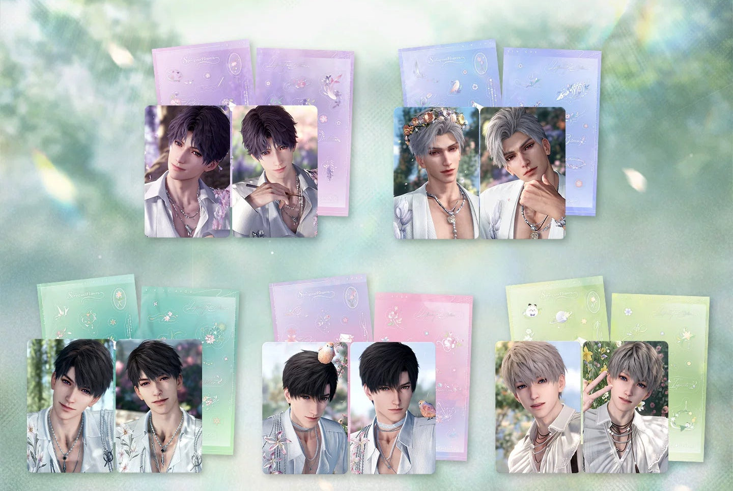 Love and Deepspace Spring and Flower Photo Card Set Preorder