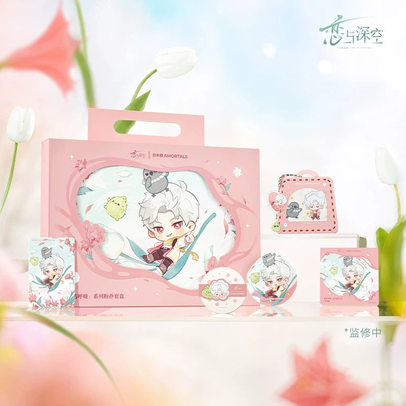 Love and Deepspace x Amortals Linkon Forest Breath Series Powder Puff Giftbox Preorder
