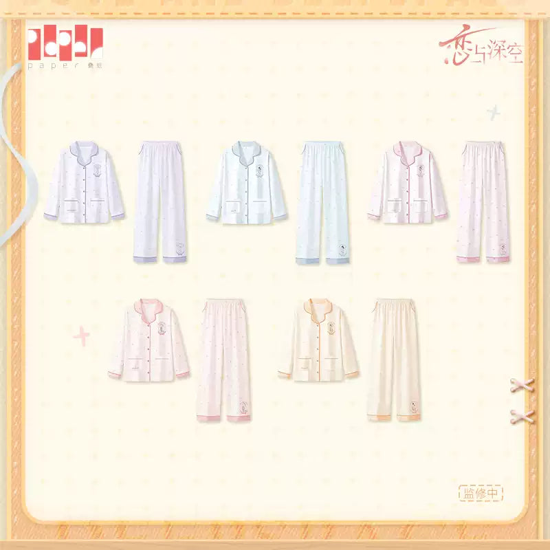 Love and Deepspace Sweet Dreams Woven Pajama Set Preorder