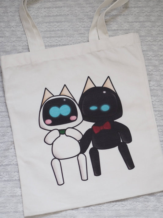 Astro Bot Fan Art Tote Bag