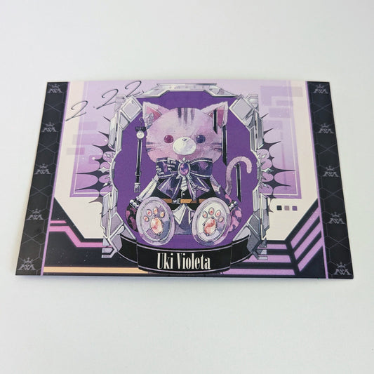 Nijisanji EN Noctyx 1st Anniversary Post Card - Uki Violeta