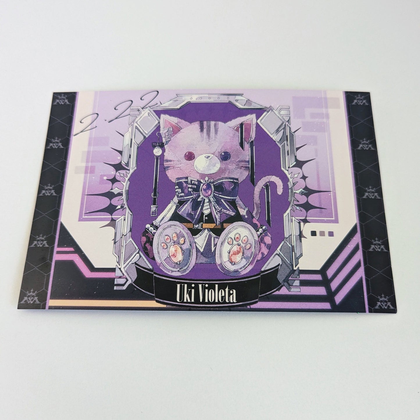 Nijisanji EN Noctyx 1st Anniversary Post Card - Uki Violeta