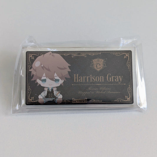 Ikemen Villains Acrylic Badge Harrison Gray