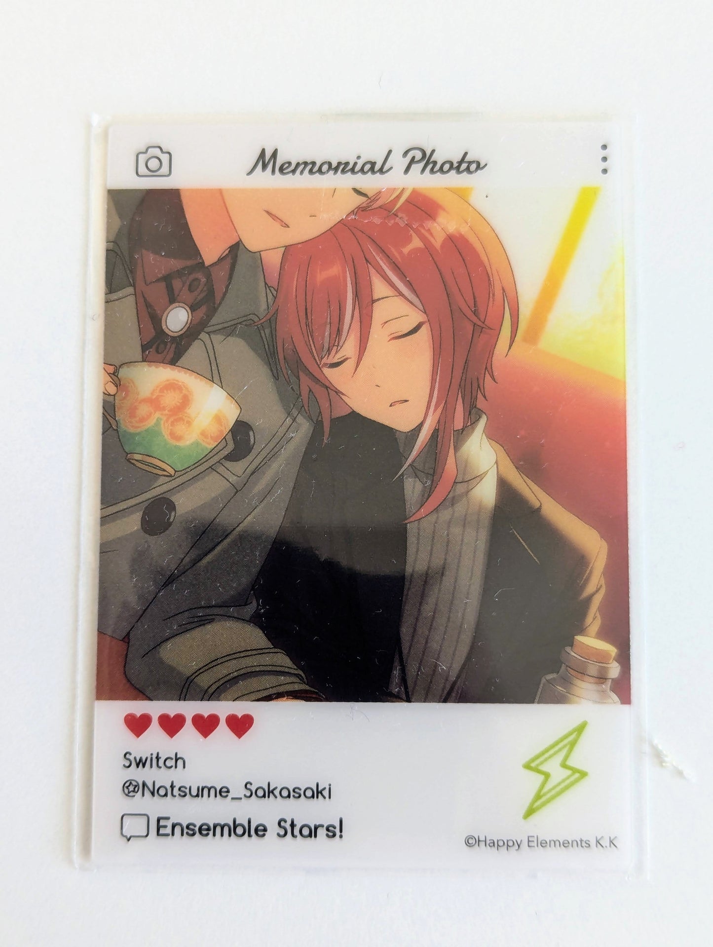 Ensemble Stars Pasha-Colle OFF SHOT Photo card Natsume Sakasaki