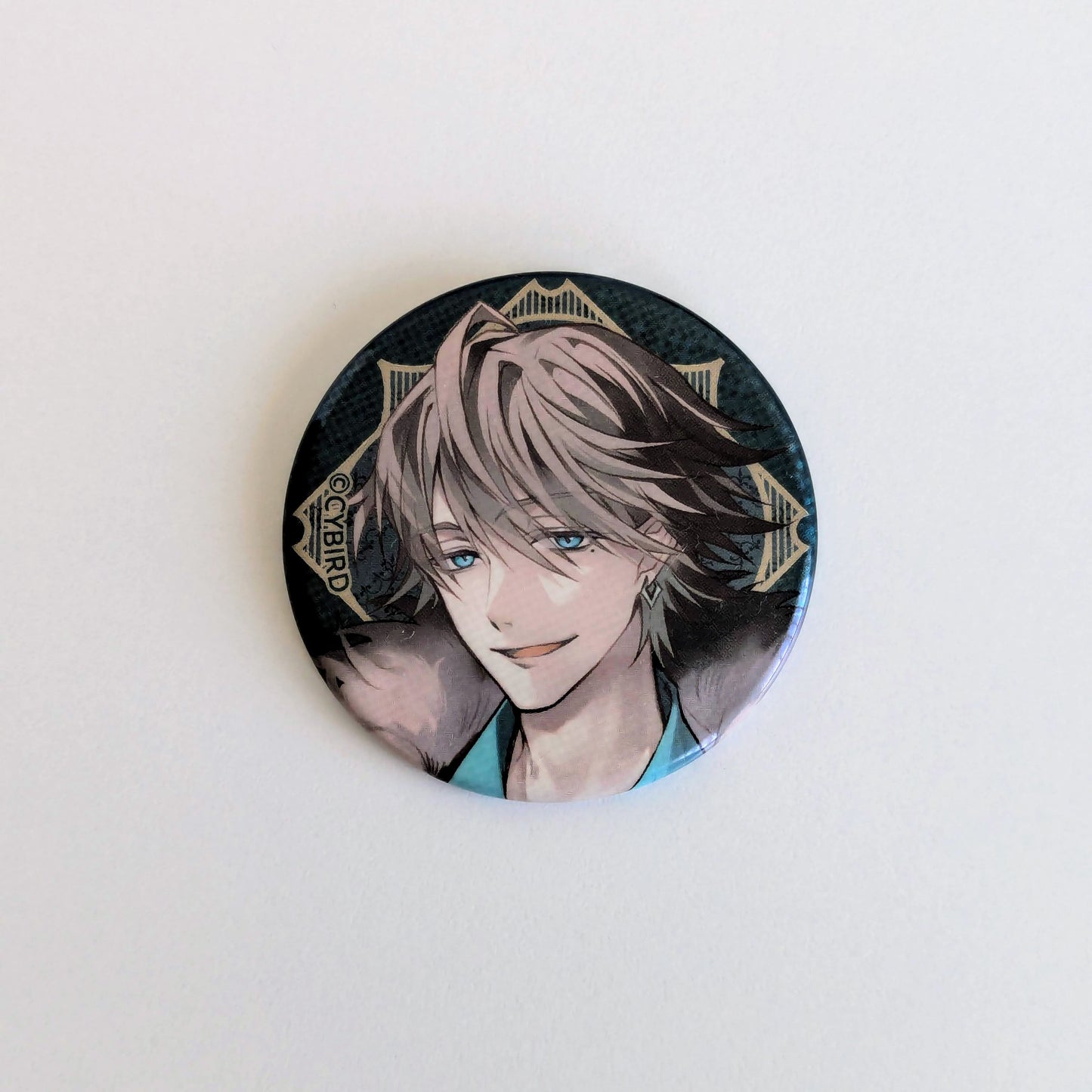 Ikemen Villains Can Badge Pins Harrison Gray