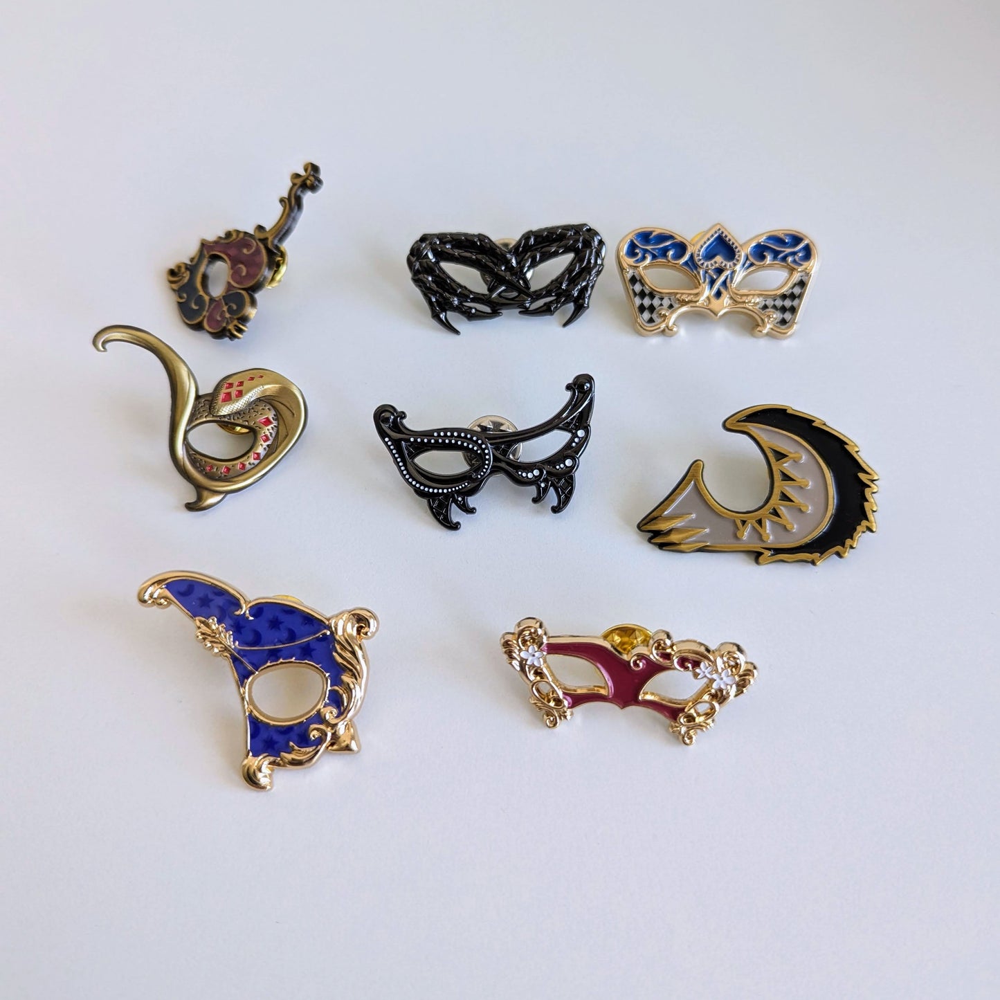 Twisted Wonderland Pins Masquerade Dress ver. Riddle Rosehearts