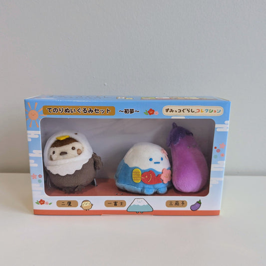 Sumikko Gurashi New Year 2022: First Dream Tenori Mini Plush Set of 3