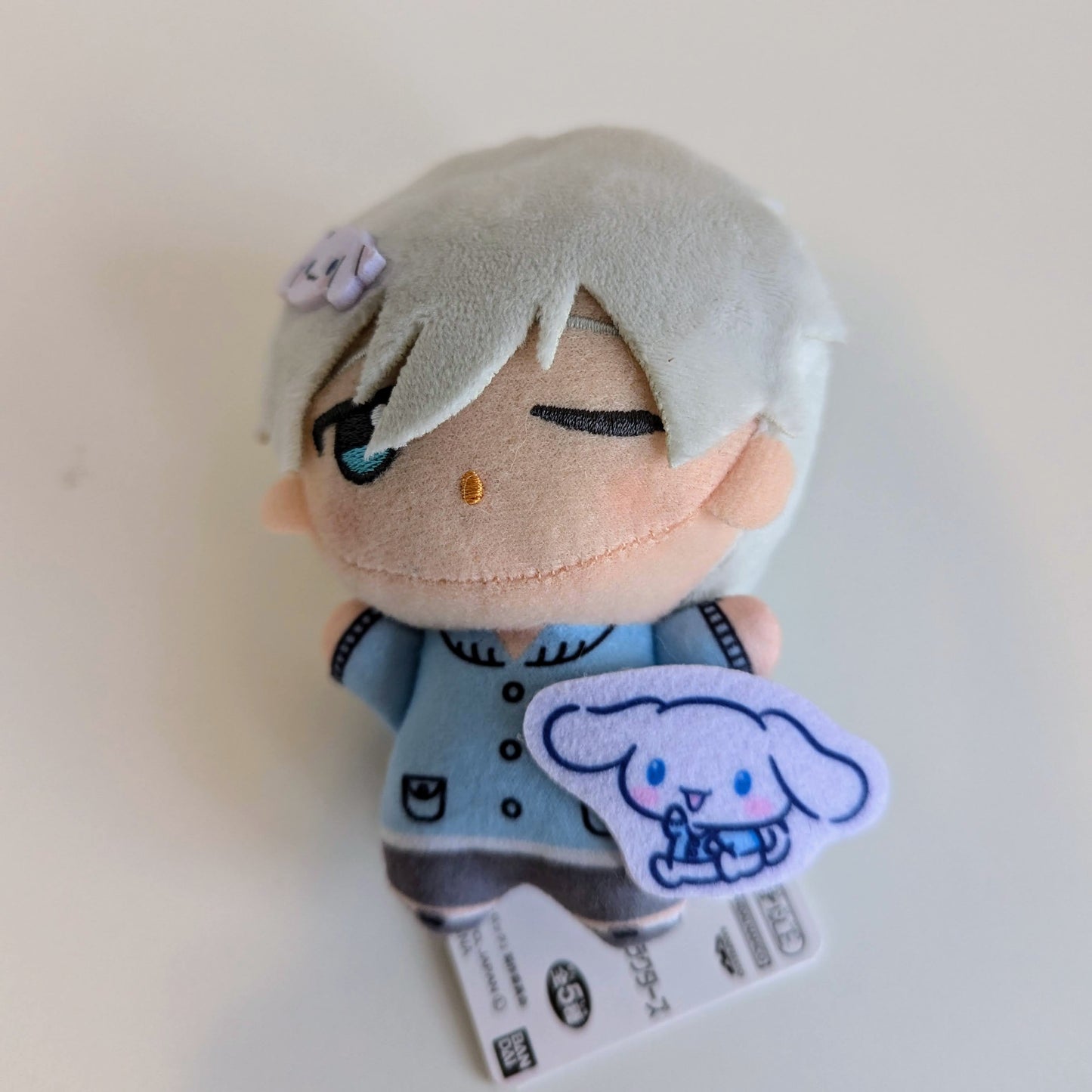 Blue Lock Sanrio Plush Seishiro Nagi Cinnamon Roll