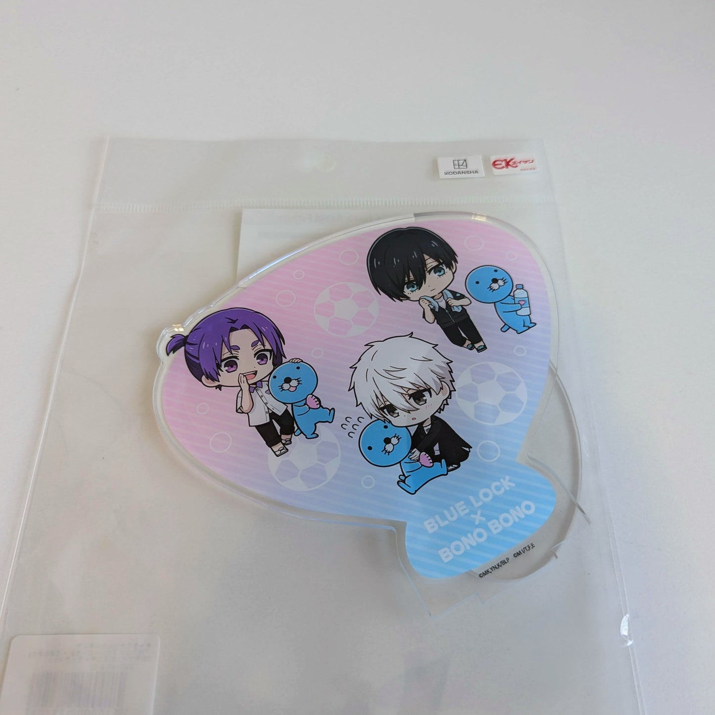 Blue Lock Bonobono Acrylic Stand Reo Nagi Rin