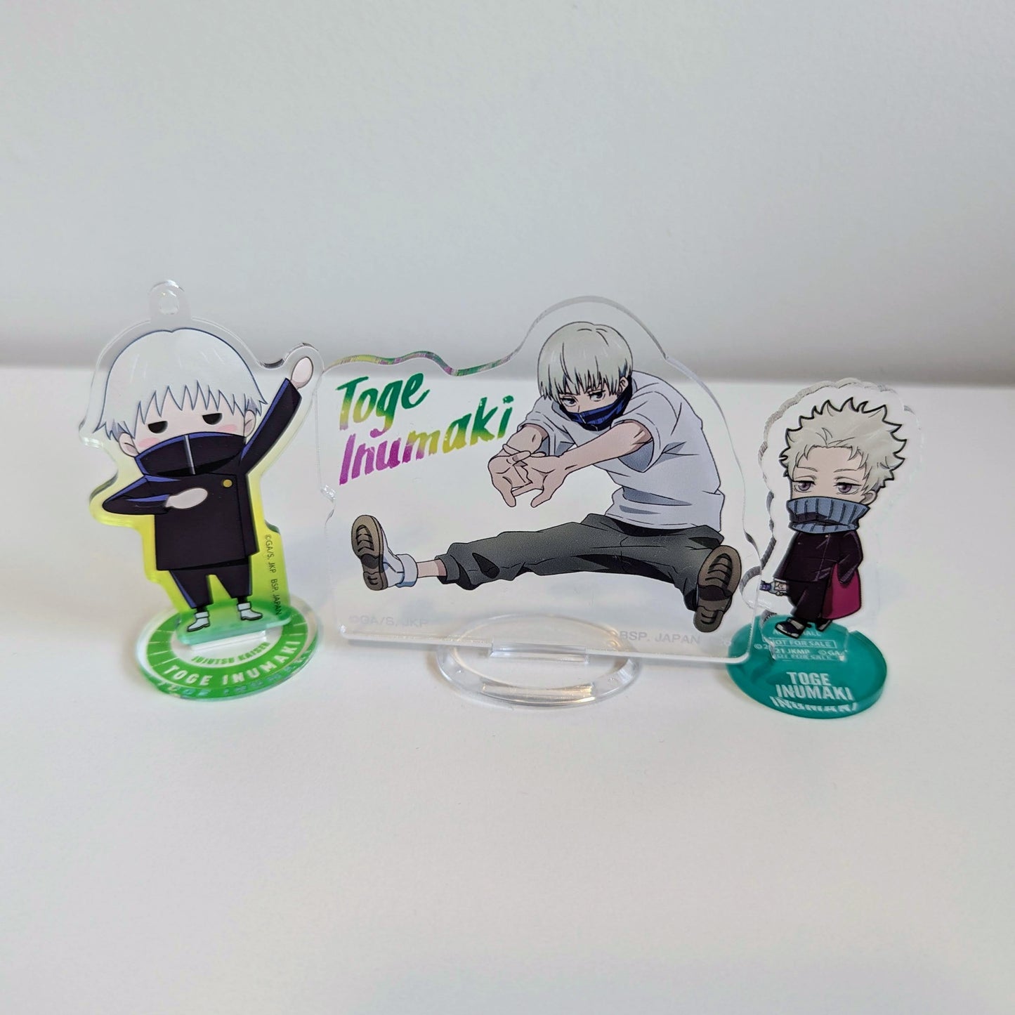 Jujutsu Kaisen Toge Inumaki Acrylic Stand Set of 3