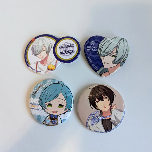 A3! Ensemble Stars Can Badge Button Set of 4