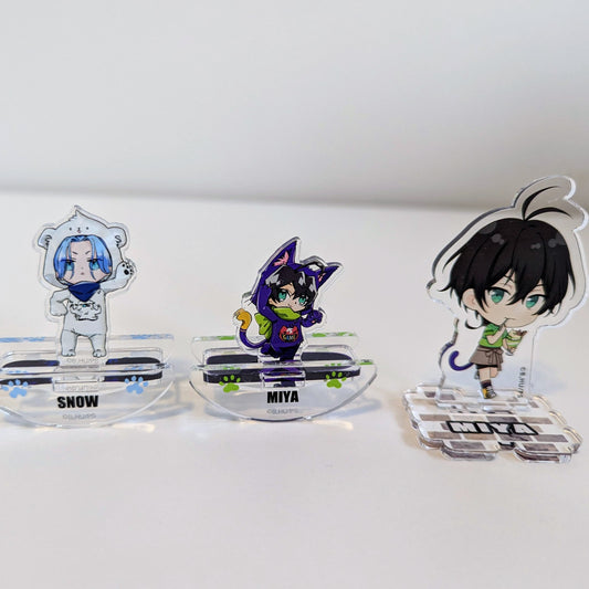 SK8 The Infinity Acrylic Stand Set of 3 Miya Snow