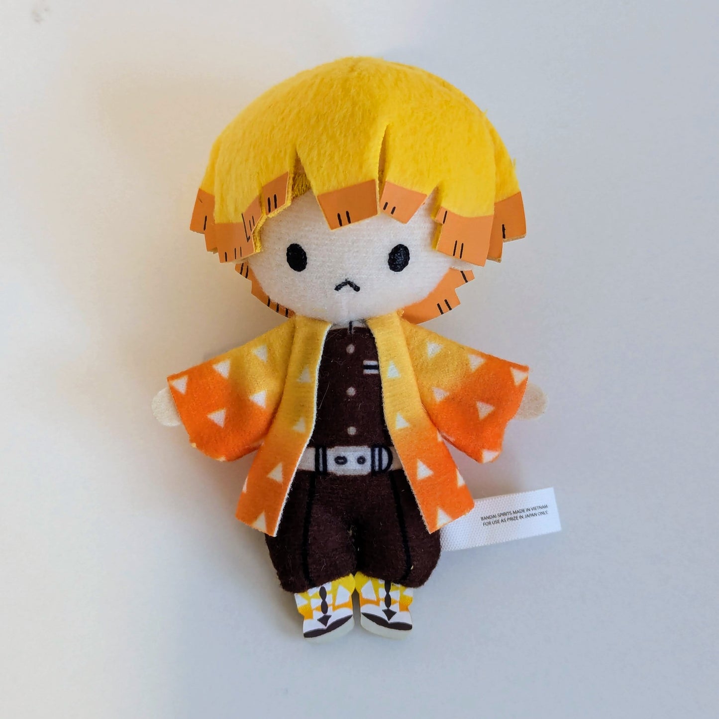 Demon Slayer Sugar Pochette Plush Agatsuma Zenitsu