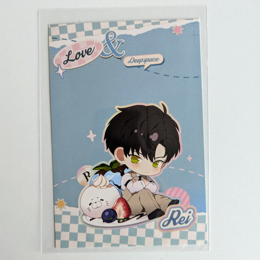 Love and Deepspace × SWEETS PARADISE Post Card Zayne