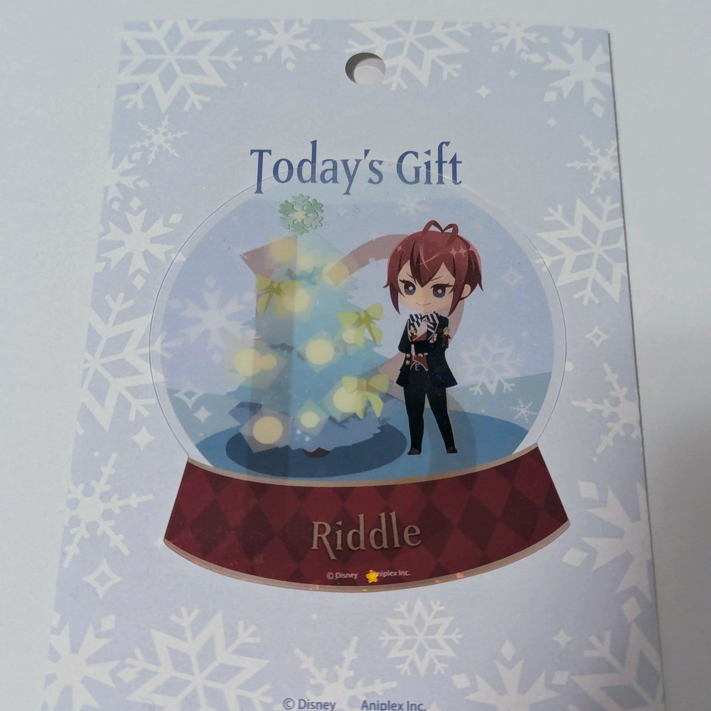 Twisted Wonderland Gift Calendar Clear Cards Riddle Rosehearts