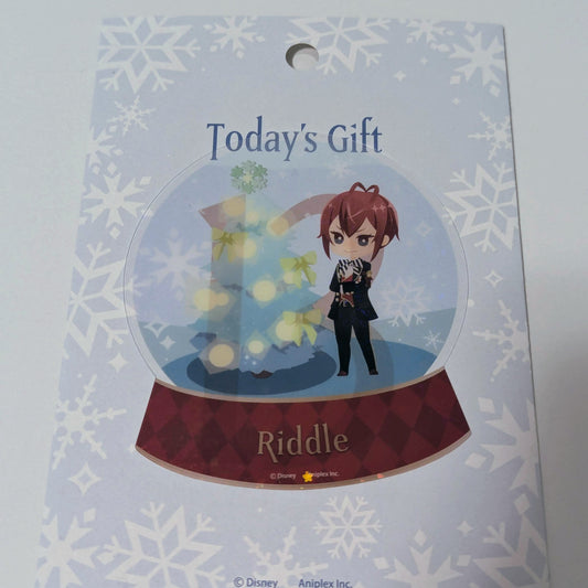 Twisted Wonderland Gift Calendar Clear Cards Riddle Rosehearts