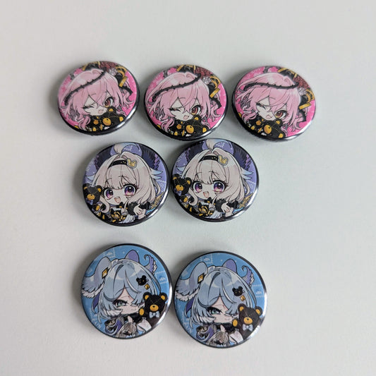 NIJISANJI EN Can Badge Button Set of 7