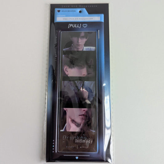 Love and Deepspace Veiled Whispers 4 Grid Polaroid Keychain Zayne