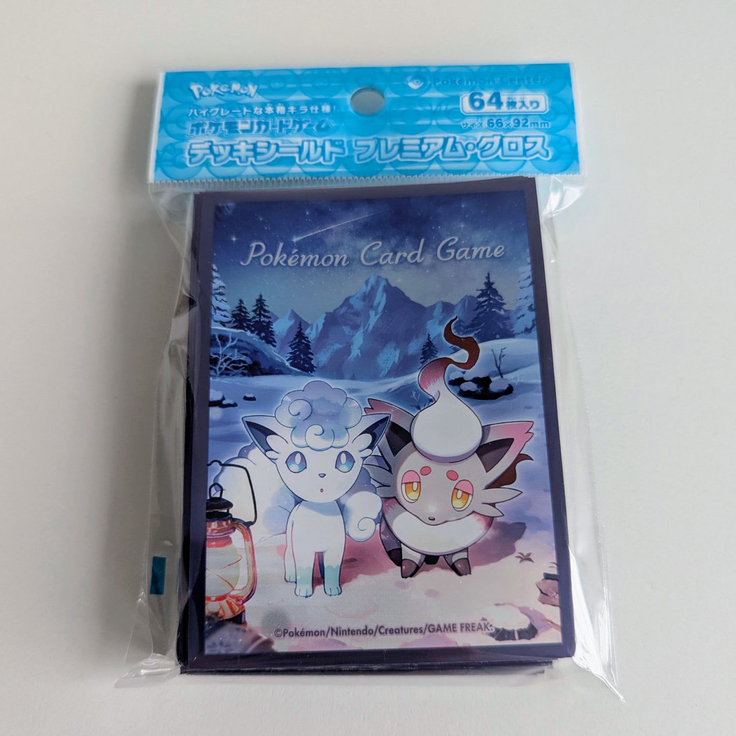 Pokemon Center Japan Snowy Gathering Card Sleeve