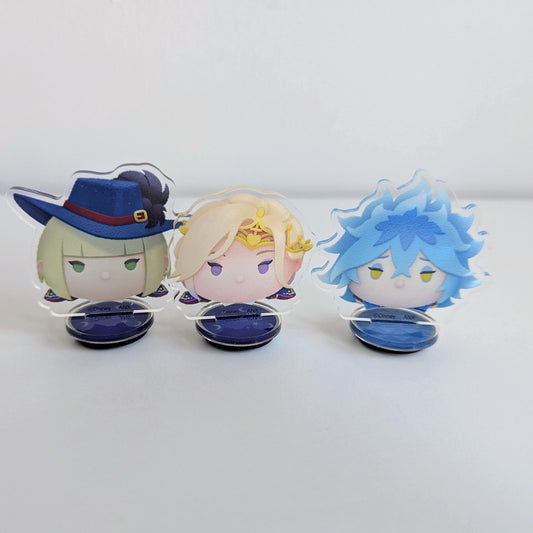 Twisted Wonderland Tsum Tsum Acrylic Stand Set of 3 Rook Idia Vil