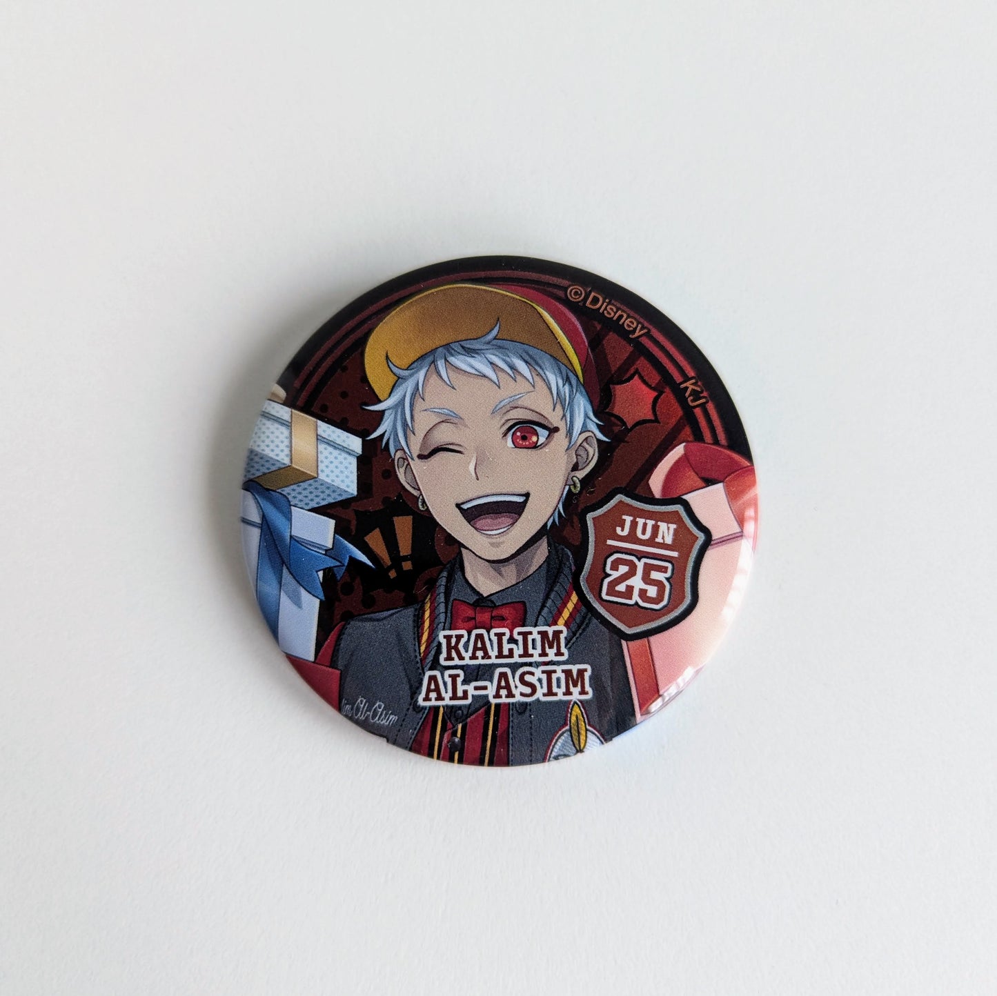 Twisted Wonderland Union Birthday Can Badge Button