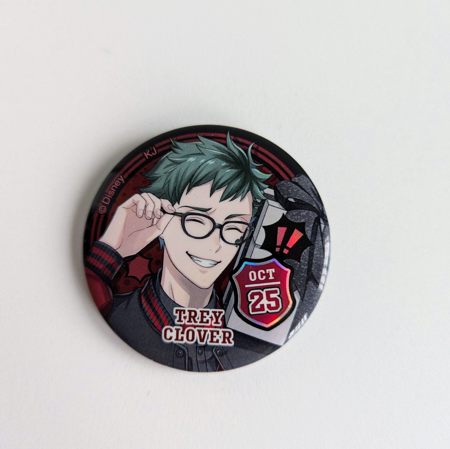 Twisted Wonderland Union Birthday Can Badge Button