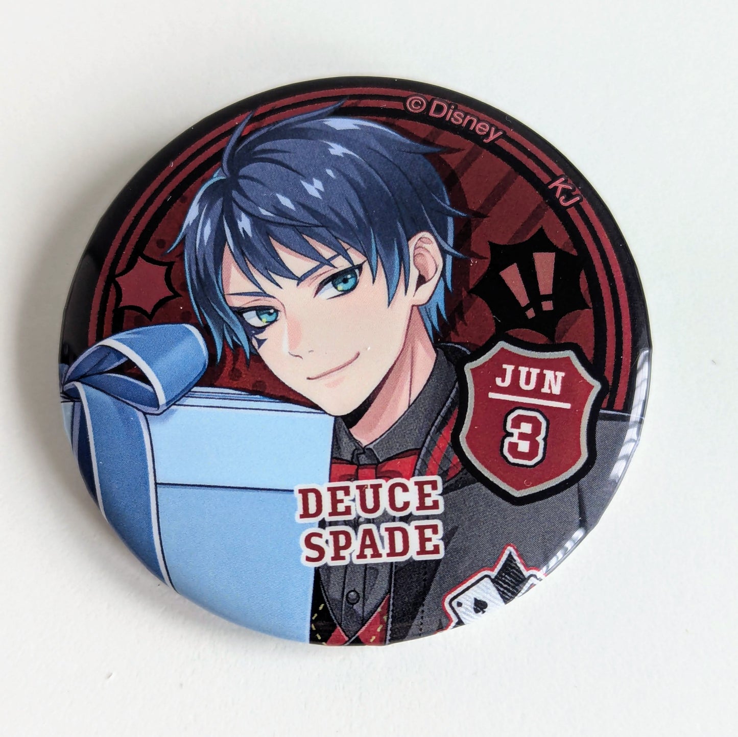 Twisted Wonderland Union Birthday Can Badge Button