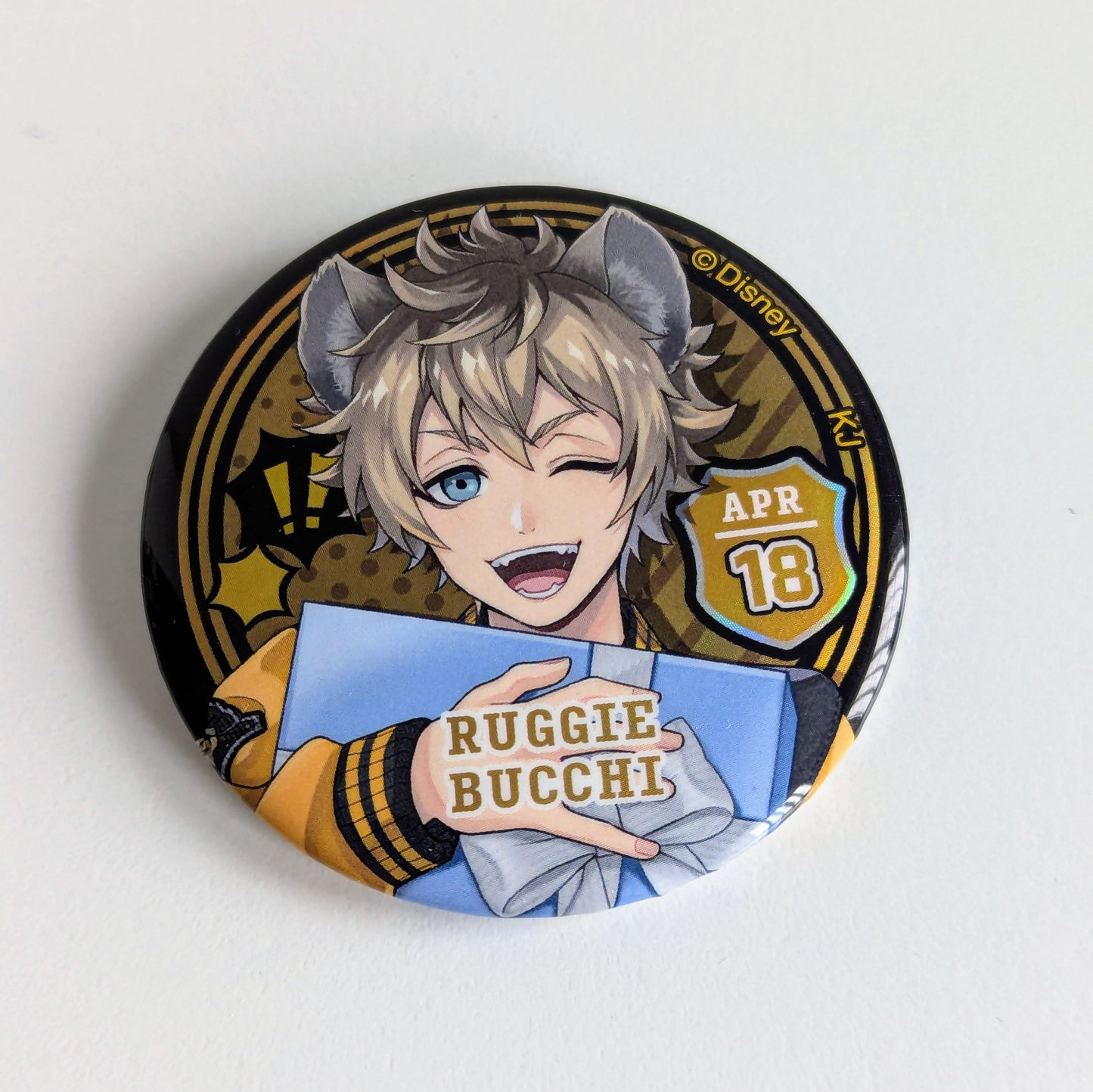 Twisted Wonderland Union Birthday Can Badge Button