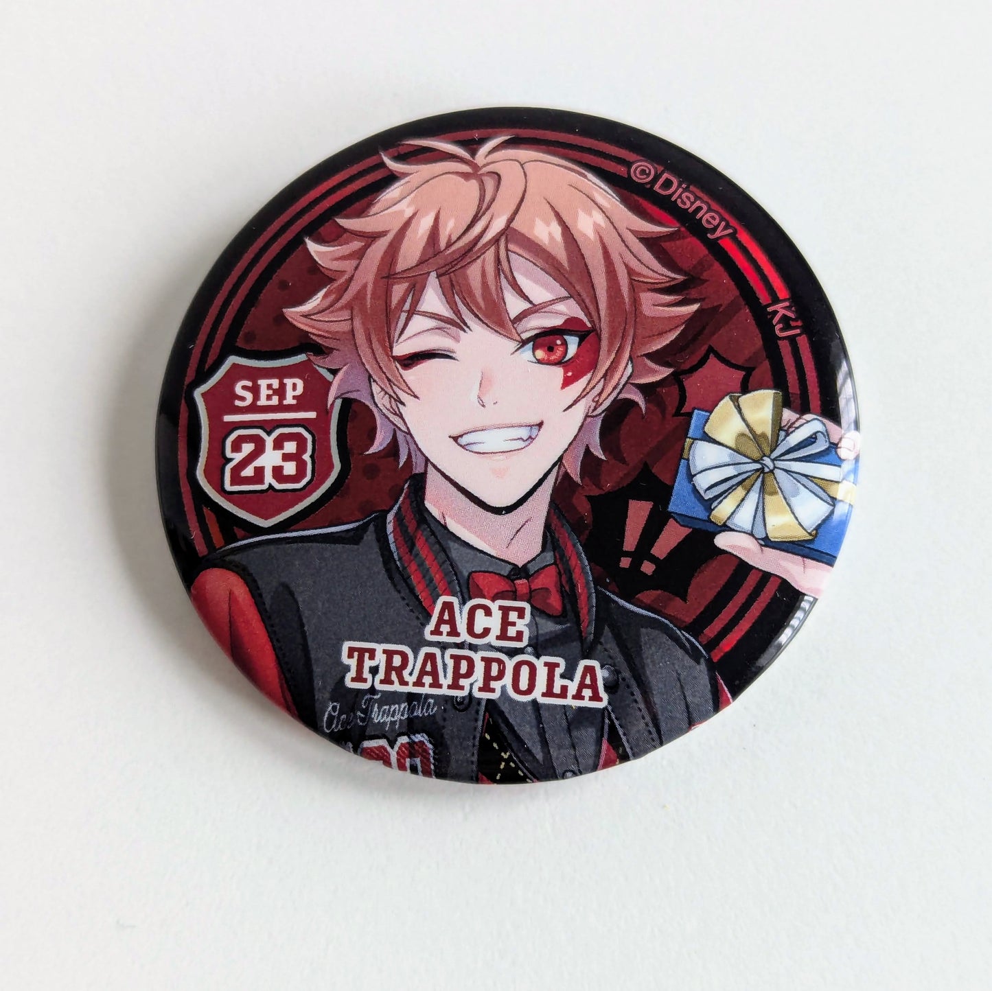 Twisted Wonderland Union Birthday Can Badge Button