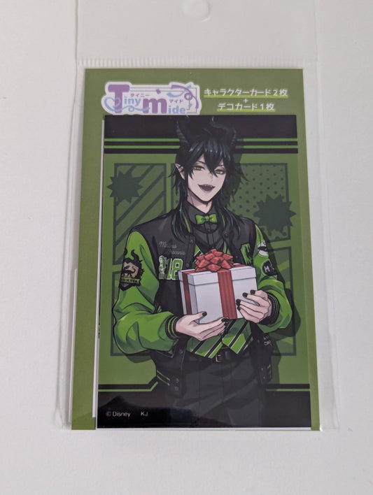 Twisted Wonderland Union Birthday Tinymide Photo Card Malleus Draconia