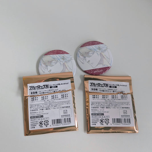 Blue Lock Exhibition Can Badge Itoshi Sae Set of 2