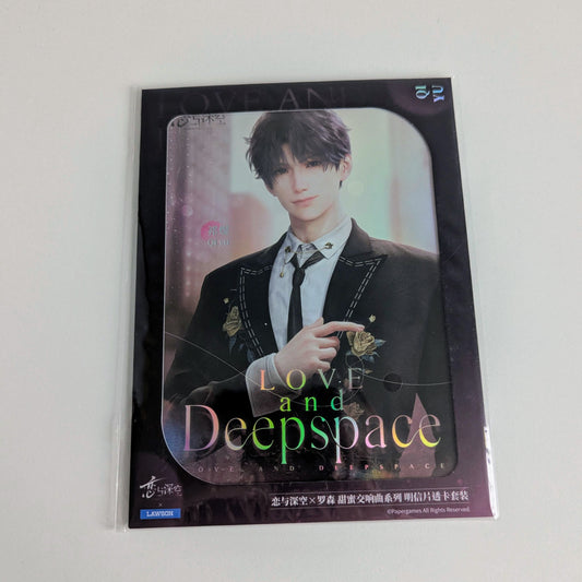 Love and Deepspace X Lawson Sweet Symphony Post Card Set Rafayel