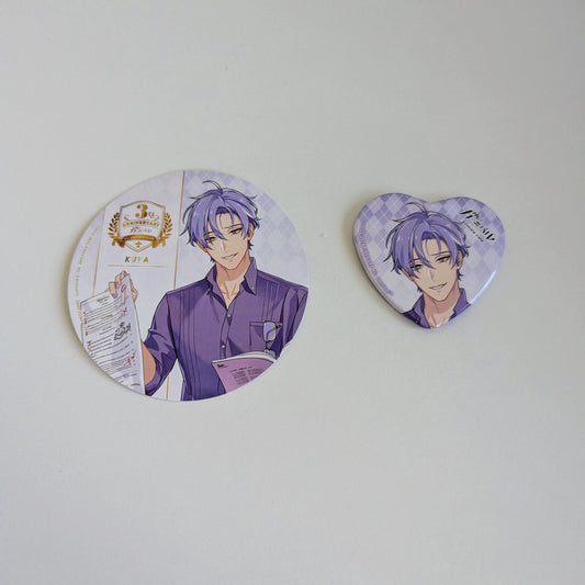 Nu Carnival Animate Cafe Kuya Pin + Coaster Set