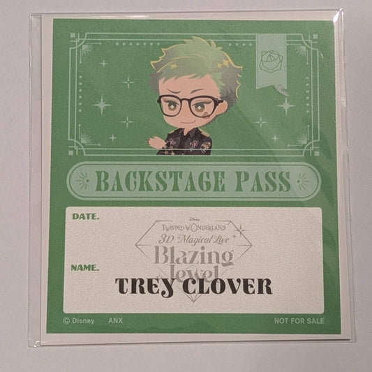 Twisted Wonderland Blazing Jewel Backstage Pass (Assorted Characters)