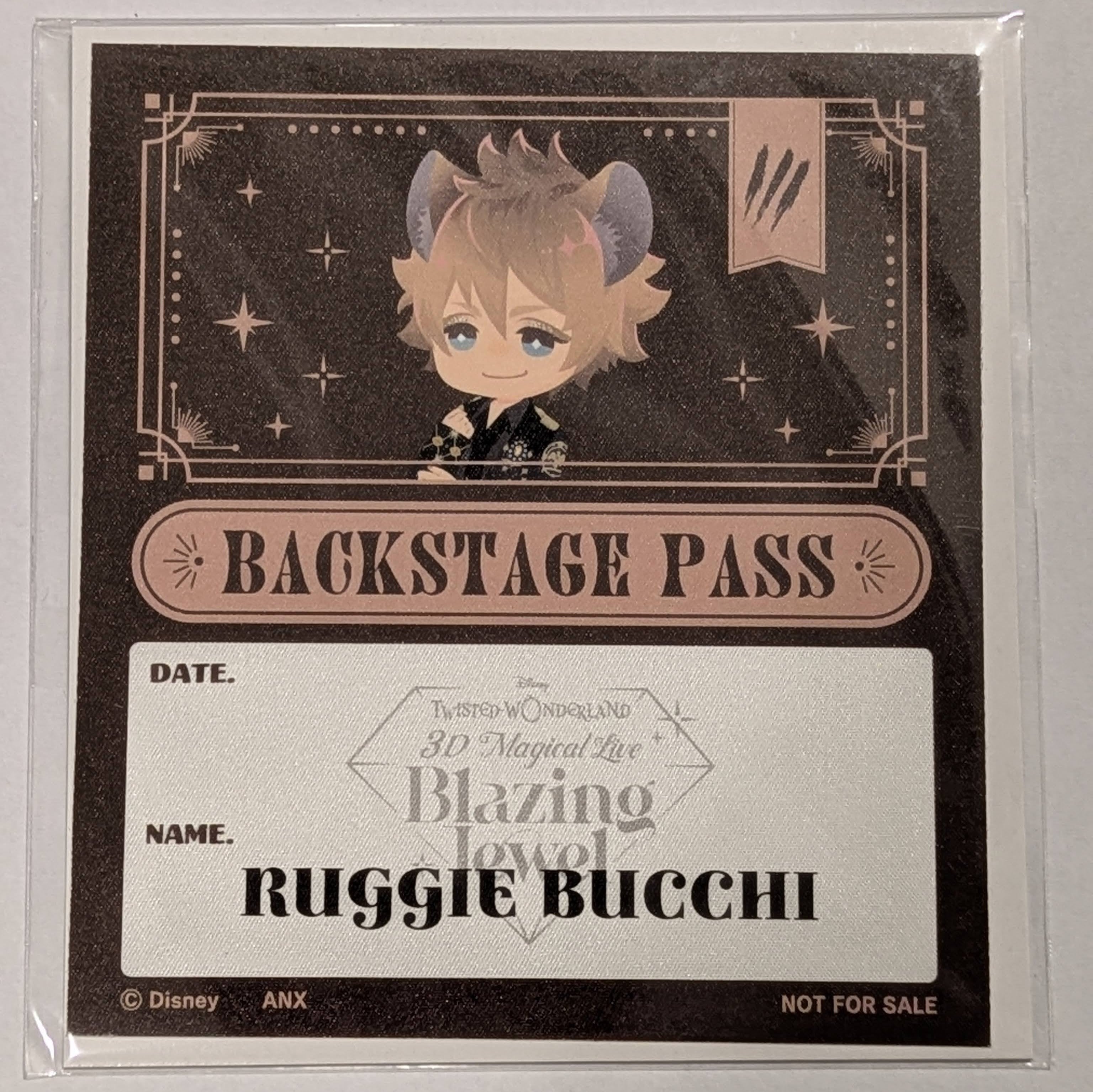 Twisted Wonderland Blazing Jewel Backstage Pass (Assorted