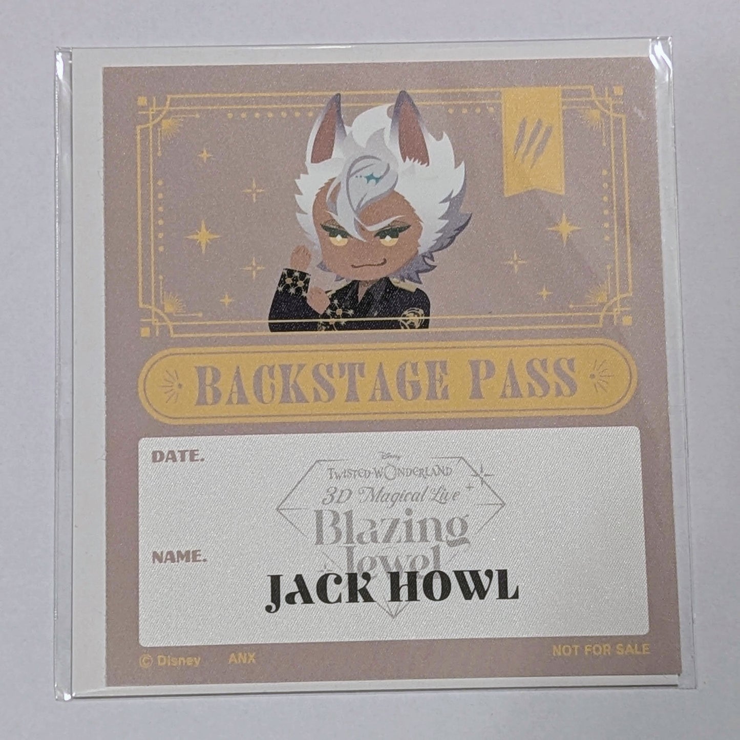 Twisted Wonderland Blazing Jewel Backstage Pass (Assorted Characters)