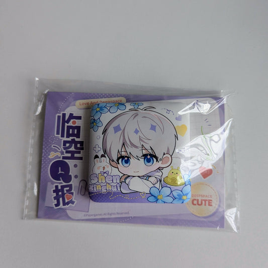 Love and Deepspace Linkon Chibi Can Badge Xavier