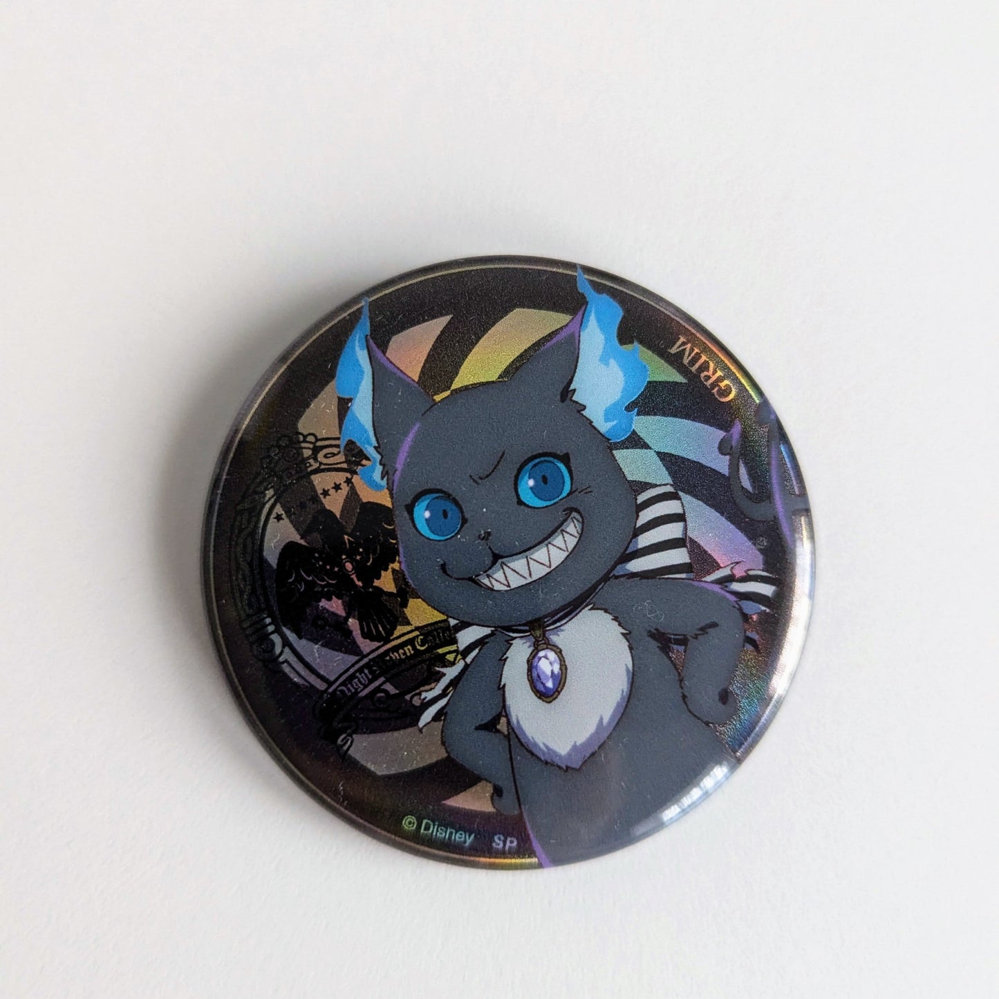 Twisted Wonderland Can Badge Grim